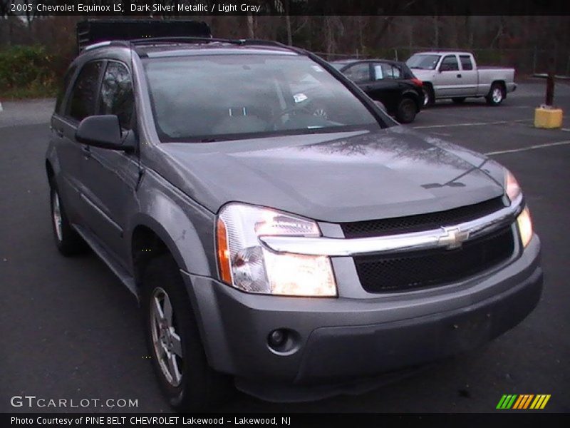 Dark Silver Metallic / Light Gray 2005 Chevrolet Equinox LS