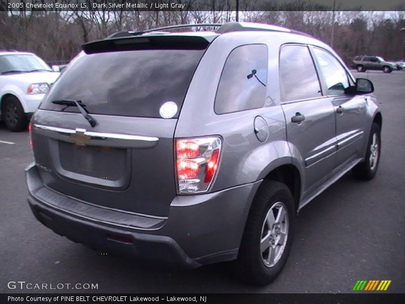 Dark Silver Metallic / Light Gray 2005 Chevrolet Equinox LS