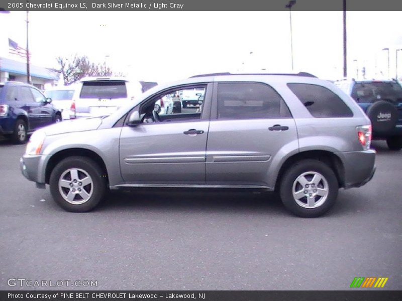 Dark Silver Metallic / Light Gray 2005 Chevrolet Equinox LS