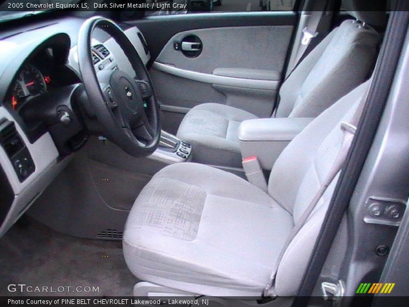 Dark Silver Metallic / Light Gray 2005 Chevrolet Equinox LS