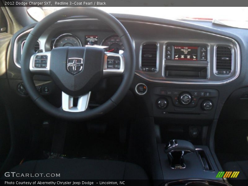 Redline 3-Coat Pearl / Black 2012 Dodge Charger SXT