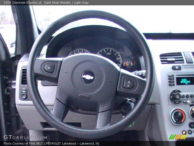 Dark Silver Metallic / Light Gray 2005 Chevrolet Equinox LS