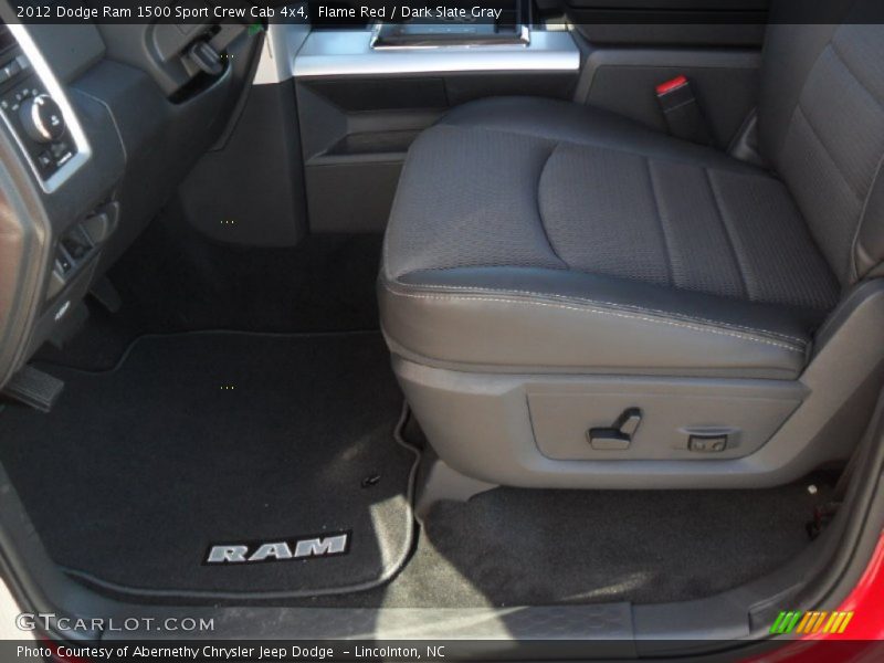 Flame Red / Dark Slate Gray 2012 Dodge Ram 1500 Sport Crew Cab 4x4