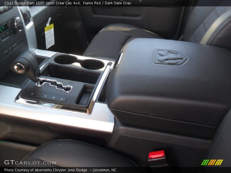 Flame Red / Dark Slate Gray 2012 Dodge Ram 1500 Sport Crew Cab 4x4