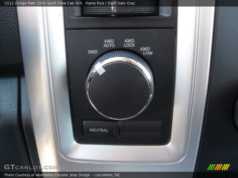 Flame Red / Dark Slate Gray 2012 Dodge Ram 1500 Sport Crew Cab 4x4