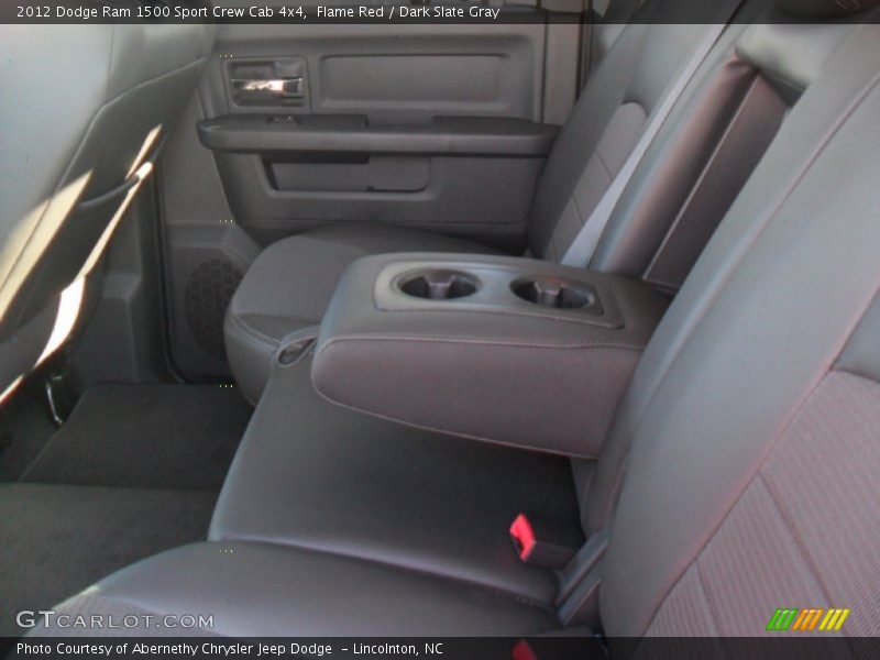 Flame Red / Dark Slate Gray 2012 Dodge Ram 1500 Sport Crew Cab 4x4