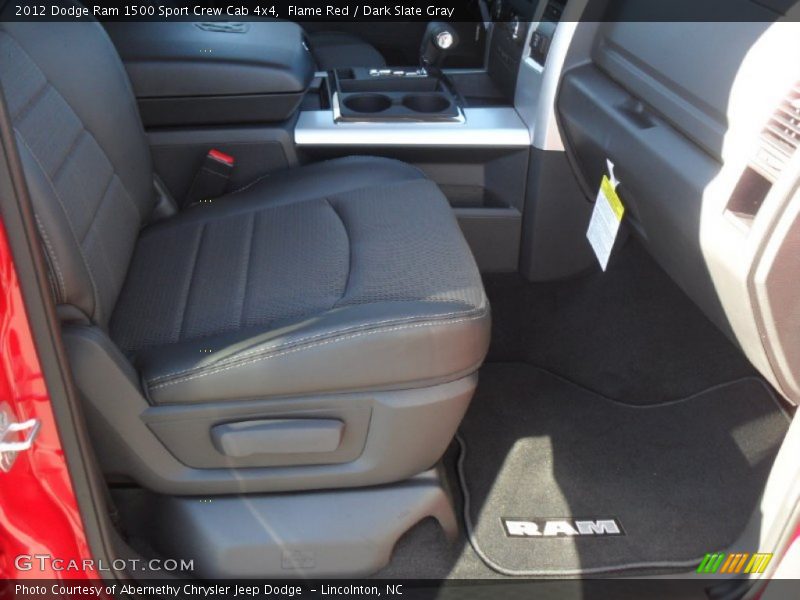 Flame Red / Dark Slate Gray 2012 Dodge Ram 1500 Sport Crew Cab 4x4
