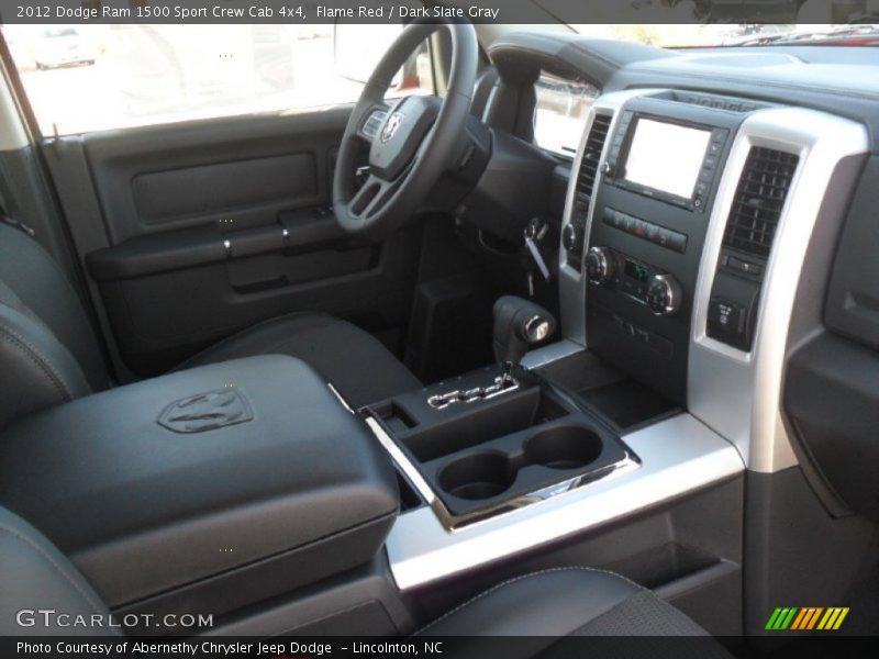 Flame Red / Dark Slate Gray 2012 Dodge Ram 1500 Sport Crew Cab 4x4