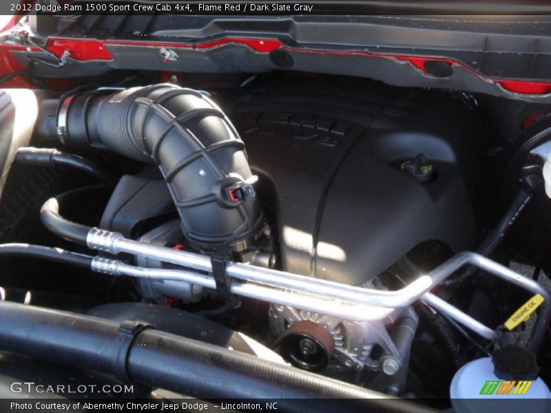 Flame Red / Dark Slate Gray 2012 Dodge Ram 1500 Sport Crew Cab 4x4