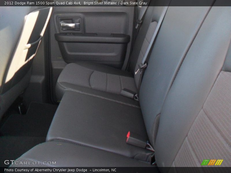 Bright Silver Metallic / Dark Slate Gray 2012 Dodge Ram 1500 Sport Quad Cab 4x4