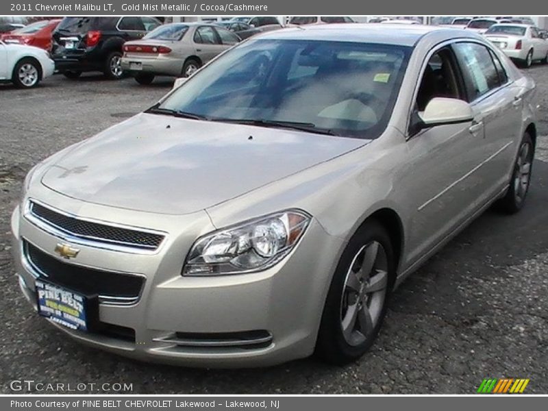 Gold Mist Metallic / Cocoa/Cashmere 2011 Chevrolet Malibu LT