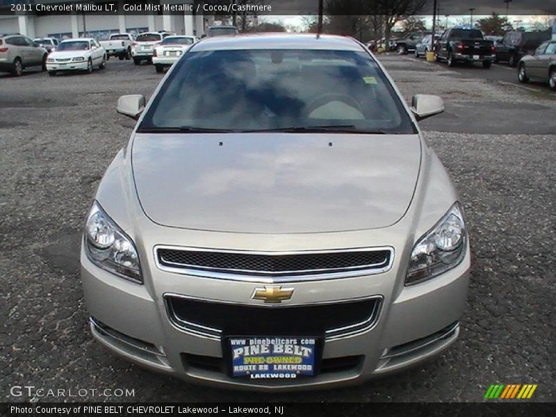 Gold Mist Metallic / Cocoa/Cashmere 2011 Chevrolet Malibu LT