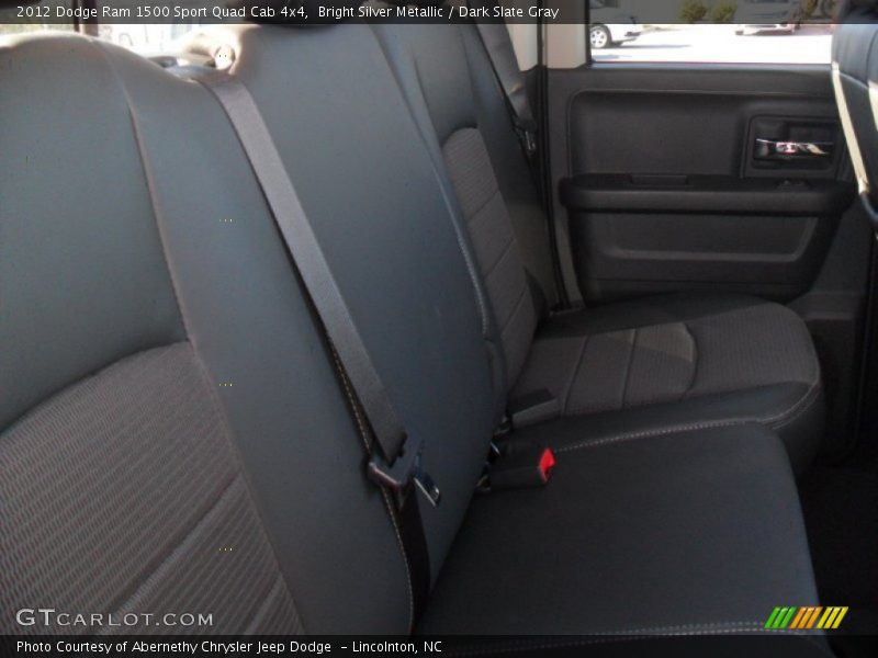 Bright Silver Metallic / Dark Slate Gray 2012 Dodge Ram 1500 Sport Quad Cab 4x4