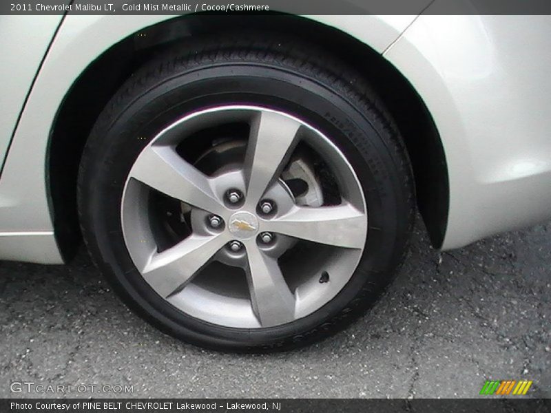 Gold Mist Metallic / Cocoa/Cashmere 2011 Chevrolet Malibu LT