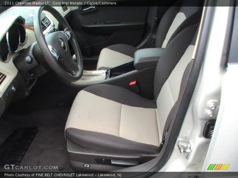 Gold Mist Metallic / Cocoa/Cashmere 2011 Chevrolet Malibu LT