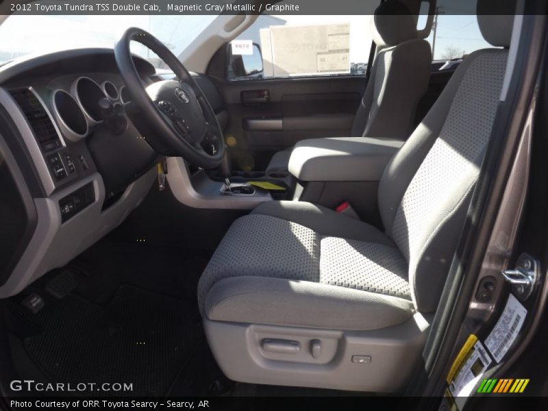Magnetic Gray Metallic / Graphite 2012 Toyota Tundra TSS Double Cab