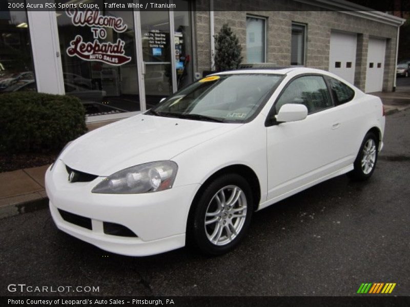 Taffeta White / Titanium 2006 Acura RSX Sports Coupe