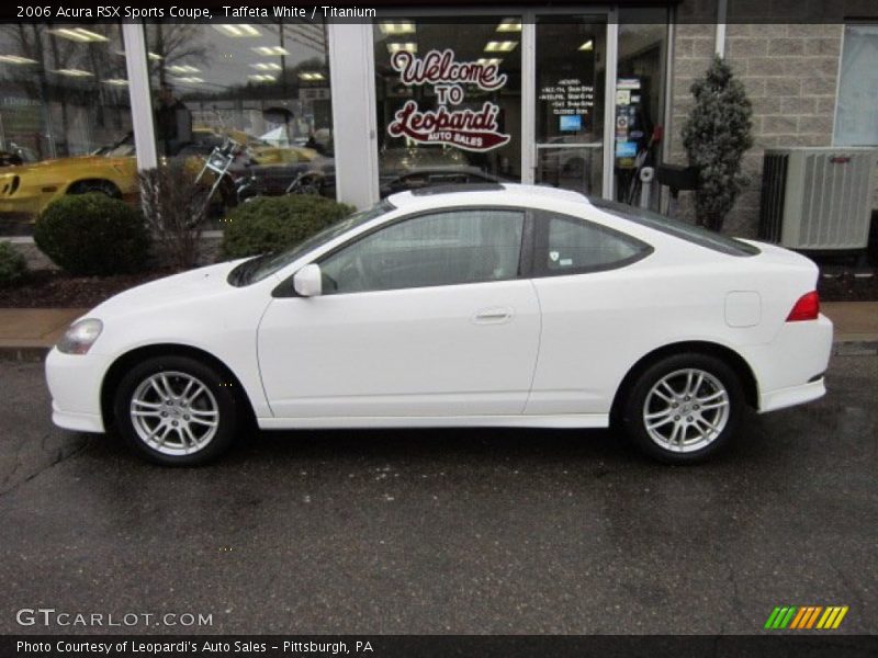 Taffeta White / Titanium 2006 Acura RSX Sports Coupe