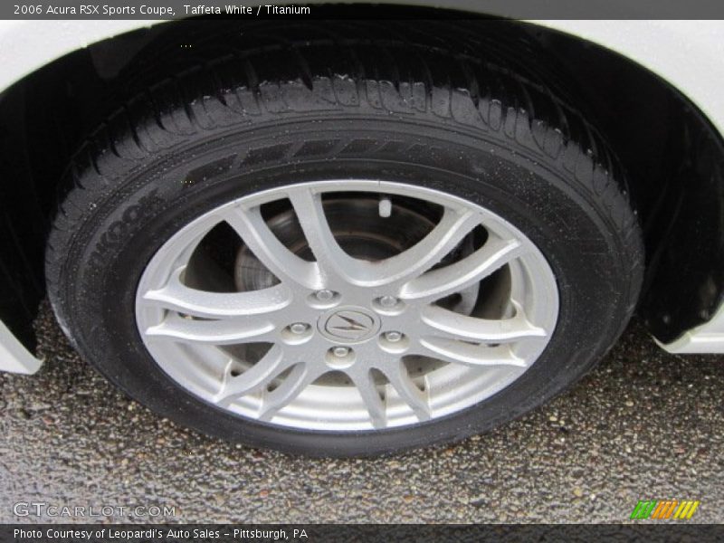 Taffeta White / Titanium 2006 Acura RSX Sports Coupe