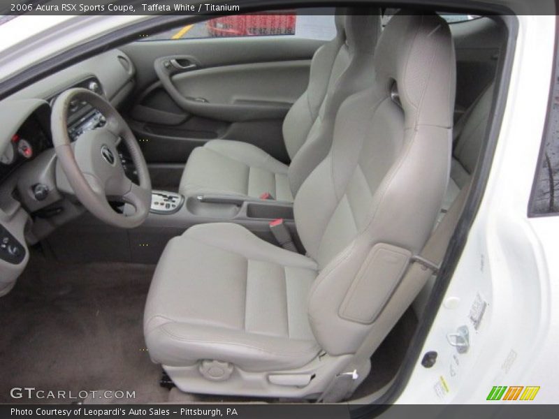 Taffeta White / Titanium 2006 Acura RSX Sports Coupe