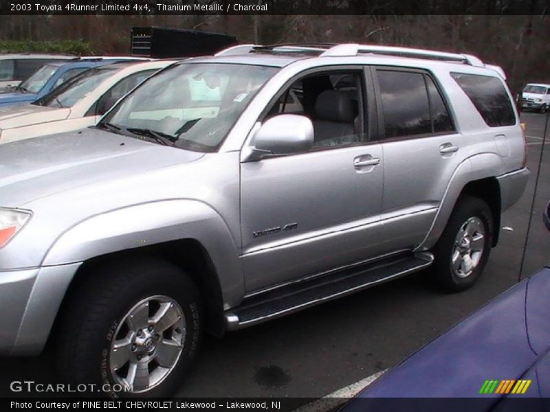 Titanium Metallic / Charcoal 2003 Toyota 4Runner Limited 4x4