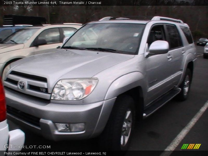 Titanium Metallic / Charcoal 2003 Toyota 4Runner Limited 4x4