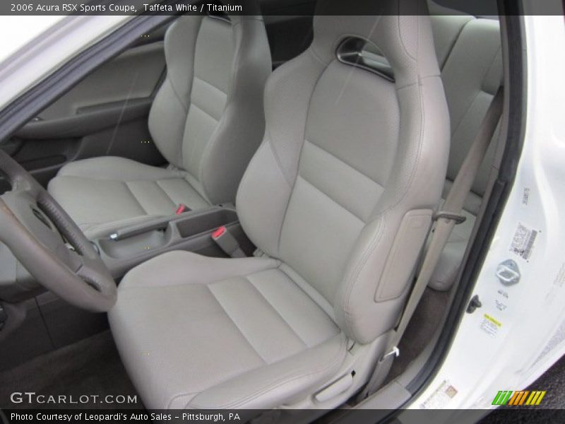 Taffeta White / Titanium 2006 Acura RSX Sports Coupe