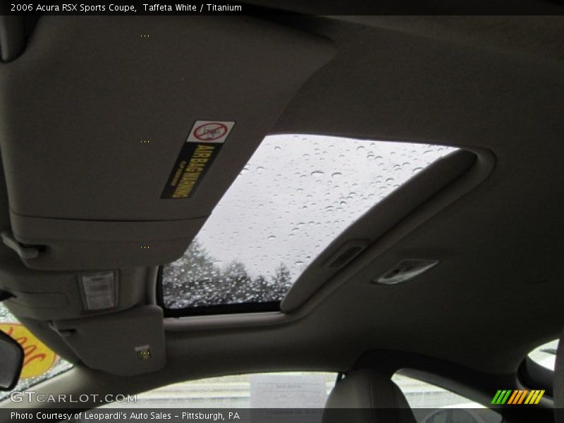 Taffeta White / Titanium 2006 Acura RSX Sports Coupe