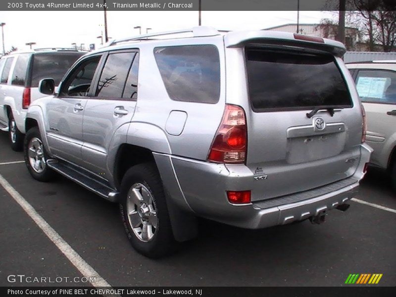 Titanium Metallic / Charcoal 2003 Toyota 4Runner Limited 4x4