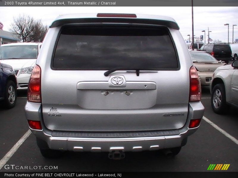Titanium Metallic / Charcoal 2003 Toyota 4Runner Limited 4x4