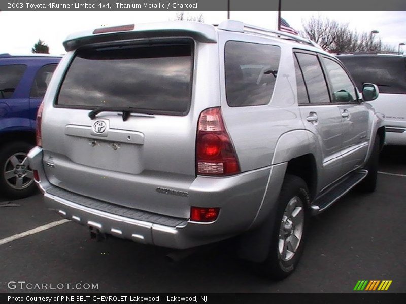 Titanium Metallic / Charcoal 2003 Toyota 4Runner Limited 4x4