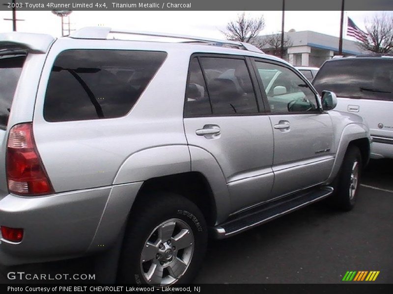 Titanium Metallic / Charcoal 2003 Toyota 4Runner Limited 4x4