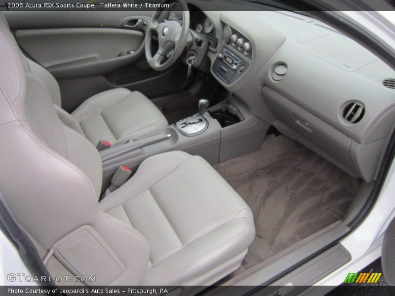 Taffeta White / Titanium 2006 Acura RSX Sports Coupe