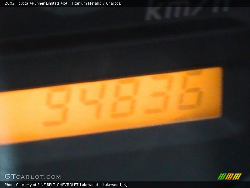 Titanium Metallic / Charcoal 2003 Toyota 4Runner Limited 4x4