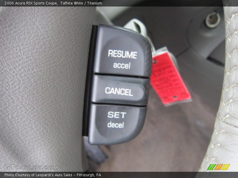 Taffeta White / Titanium 2006 Acura RSX Sports Coupe