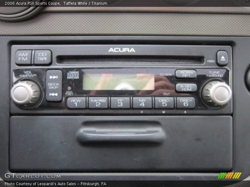 Taffeta White / Titanium 2006 Acura RSX Sports Coupe