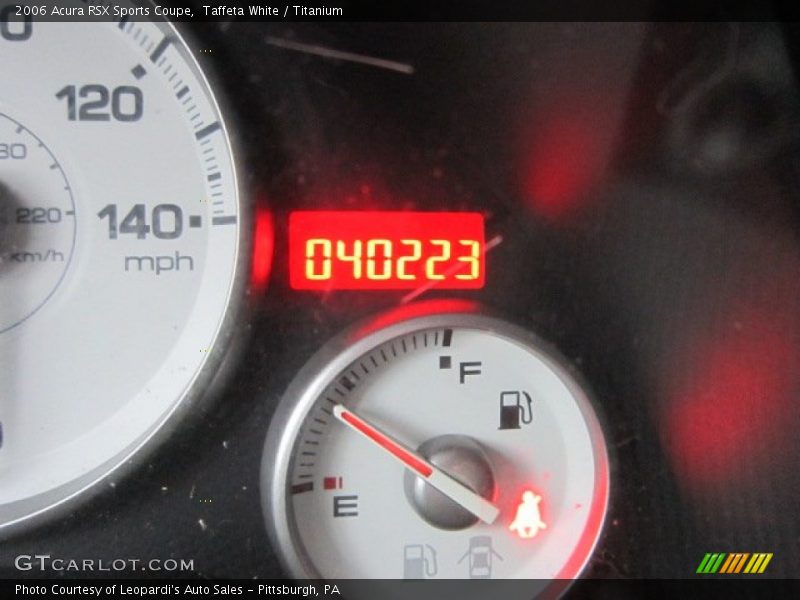 Taffeta White / Titanium 2006 Acura RSX Sports Coupe