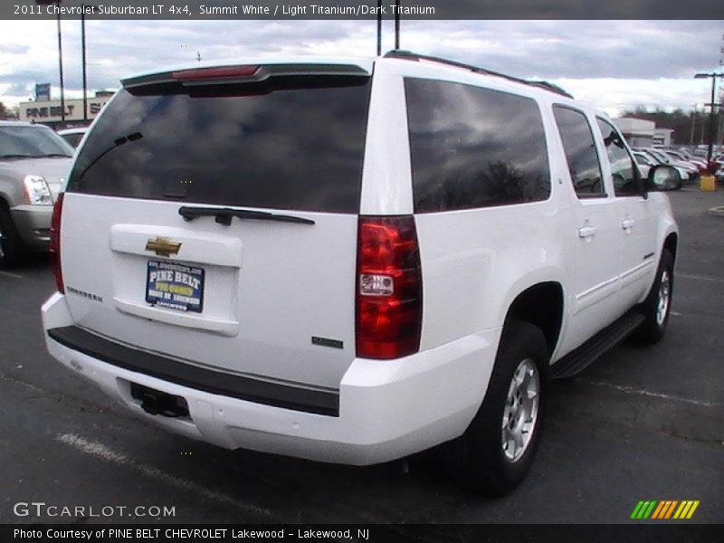 Summit White / Light Titanium/Dark Titanium 2011 Chevrolet Suburban LT 4x4