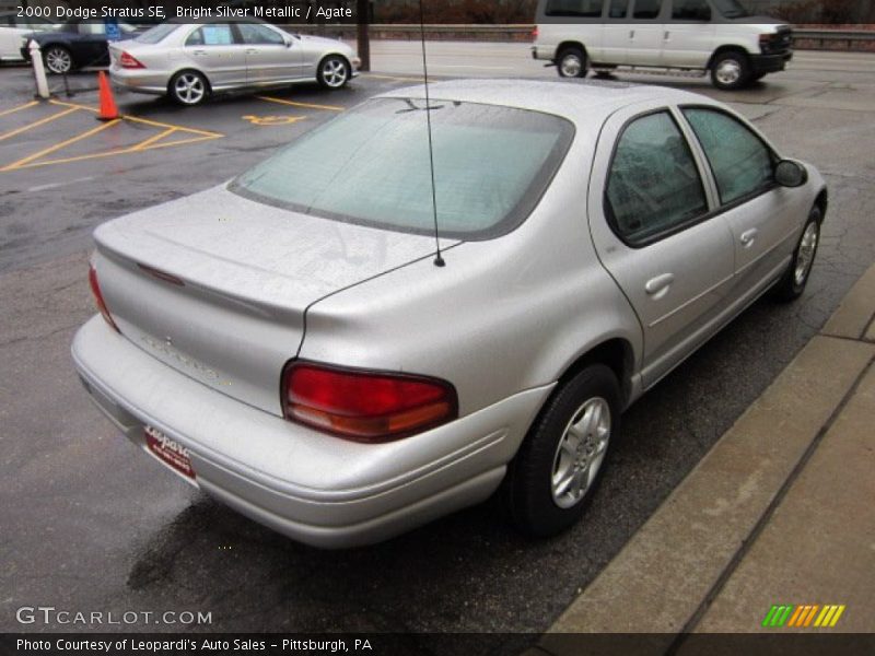 Bright Silver Metallic / Agate 2000 Dodge Stratus SE