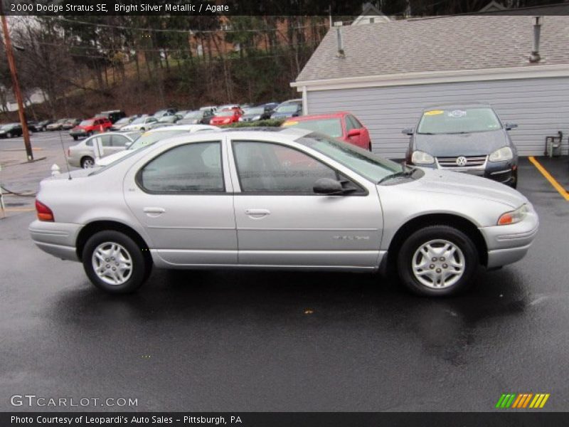 Bright Silver Metallic / Agate 2000 Dodge Stratus SE