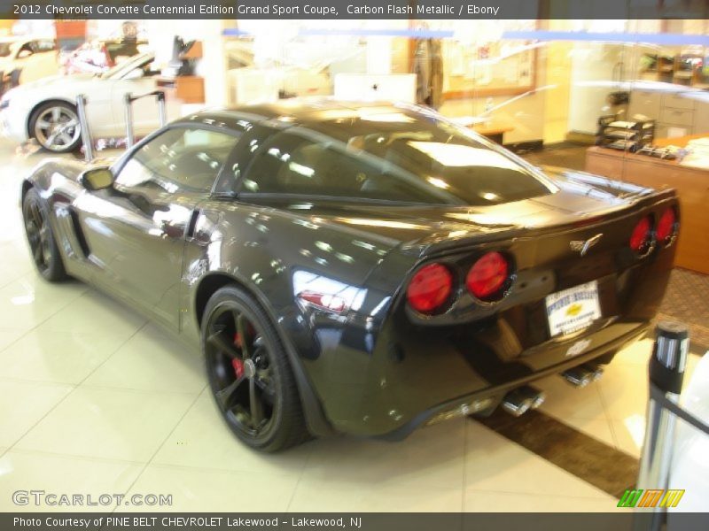 Carbon Flash Metallic / Ebony 2012 Chevrolet Corvette Centennial Edition Grand Sport Coupe