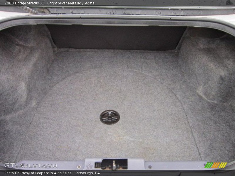 Bright Silver Metallic / Agate 2000 Dodge Stratus SE