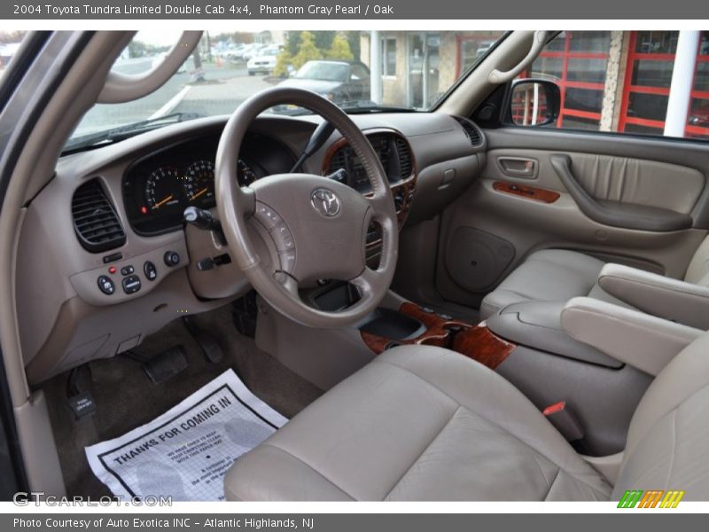 Phantom Gray Pearl / Oak 2004 Toyota Tundra Limited Double Cab 4x4