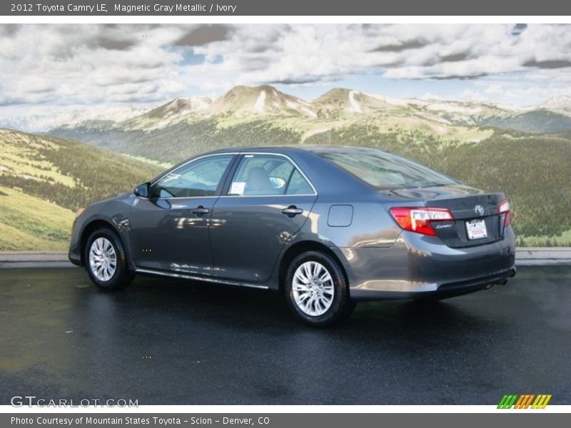 Magnetic Gray Metallic / Ivory 2012 Toyota Camry LE