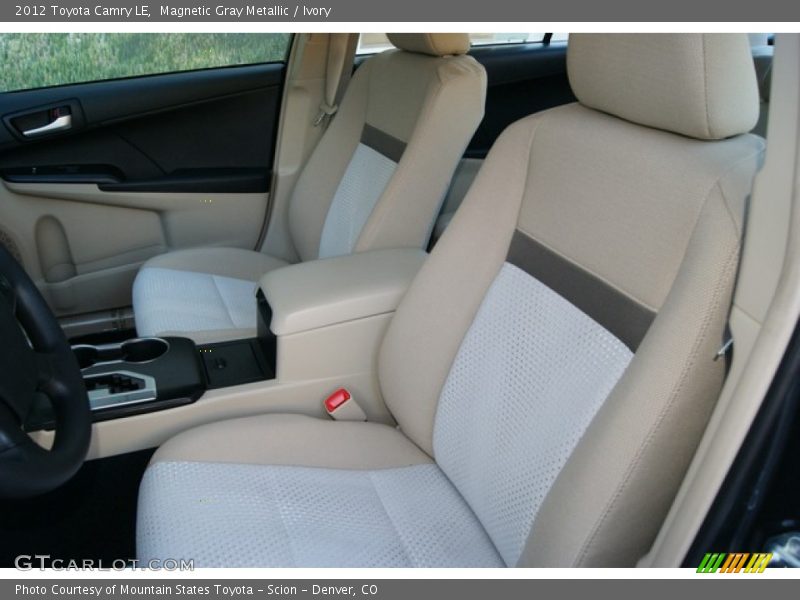 Magnetic Gray Metallic / Ivory 2012 Toyota Camry LE