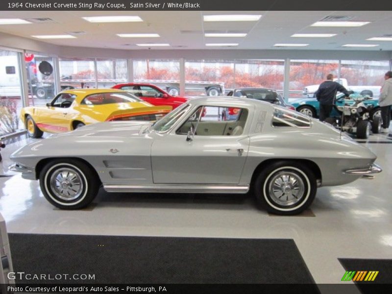  1964 Corvette Sting Ray Coupe Satin Silver