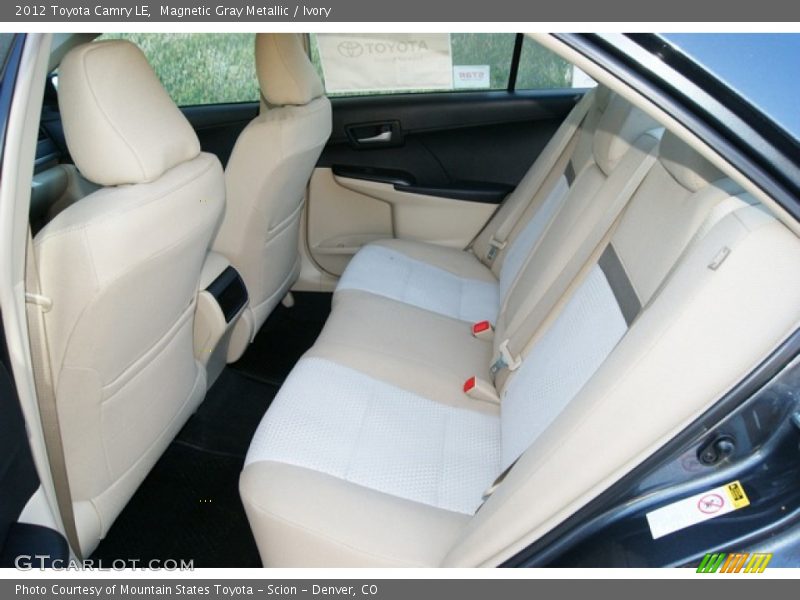 Magnetic Gray Metallic / Ivory 2012 Toyota Camry LE