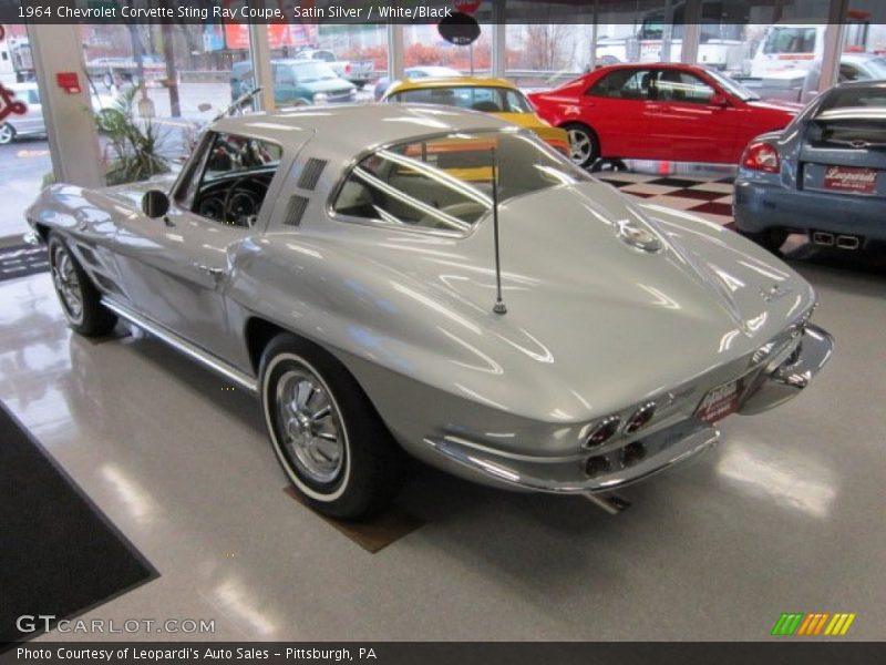  1964 Corvette Sting Ray Coupe Satin Silver