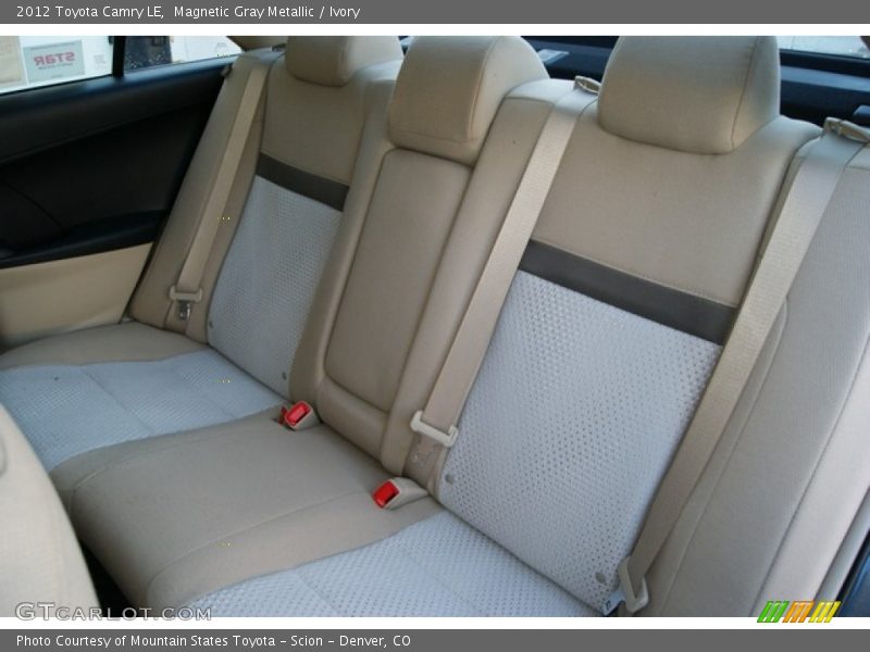 Magnetic Gray Metallic / Ivory 2012 Toyota Camry LE