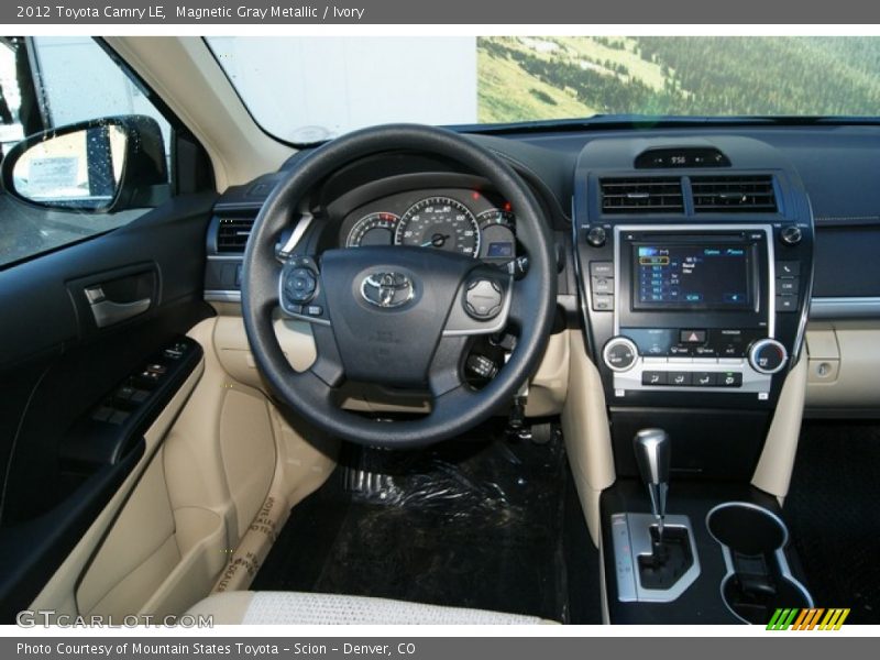 Magnetic Gray Metallic / Ivory 2012 Toyota Camry LE